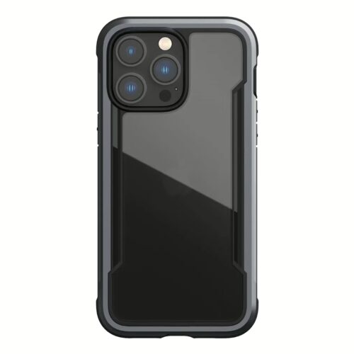 X-Doria รุ่น Raptic Shield - เคส iPhone 14 Pro Max - สีดำ