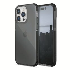 X-Doria รุ่น Raptic Clear - เคส iPhone 14 Pro Max - สี Black Smoke