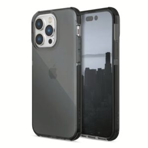 X-Doria รุ่น Raptic Clear - เคส iPhone 14 Pro Max - สี Black Smoke