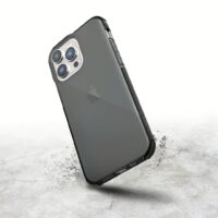 X-Doria รุ่น Raptic Clear - เคส iPhone 14 Pro Max - สี Black Smoke