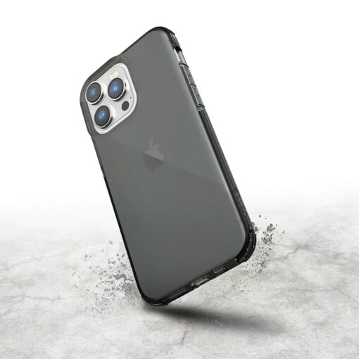 X-Doria รุ่น Raptic Clear - เคส iPhone 14 Pro Max - สี Black Smoke - Image 2