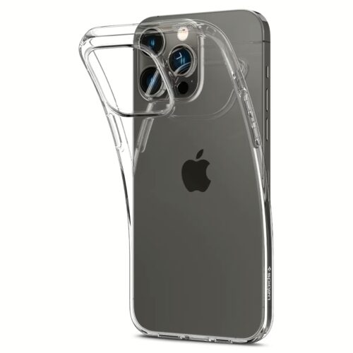 Spigen รุ่น Liquid Crystal - เคส iPhone 14 Pro Max - สี Crystal Clear - Image 4