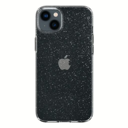 Spigen รุ่น Liquid Crystal Glitter - เคส iPhone 14 Plus - สี Crystal Quartz