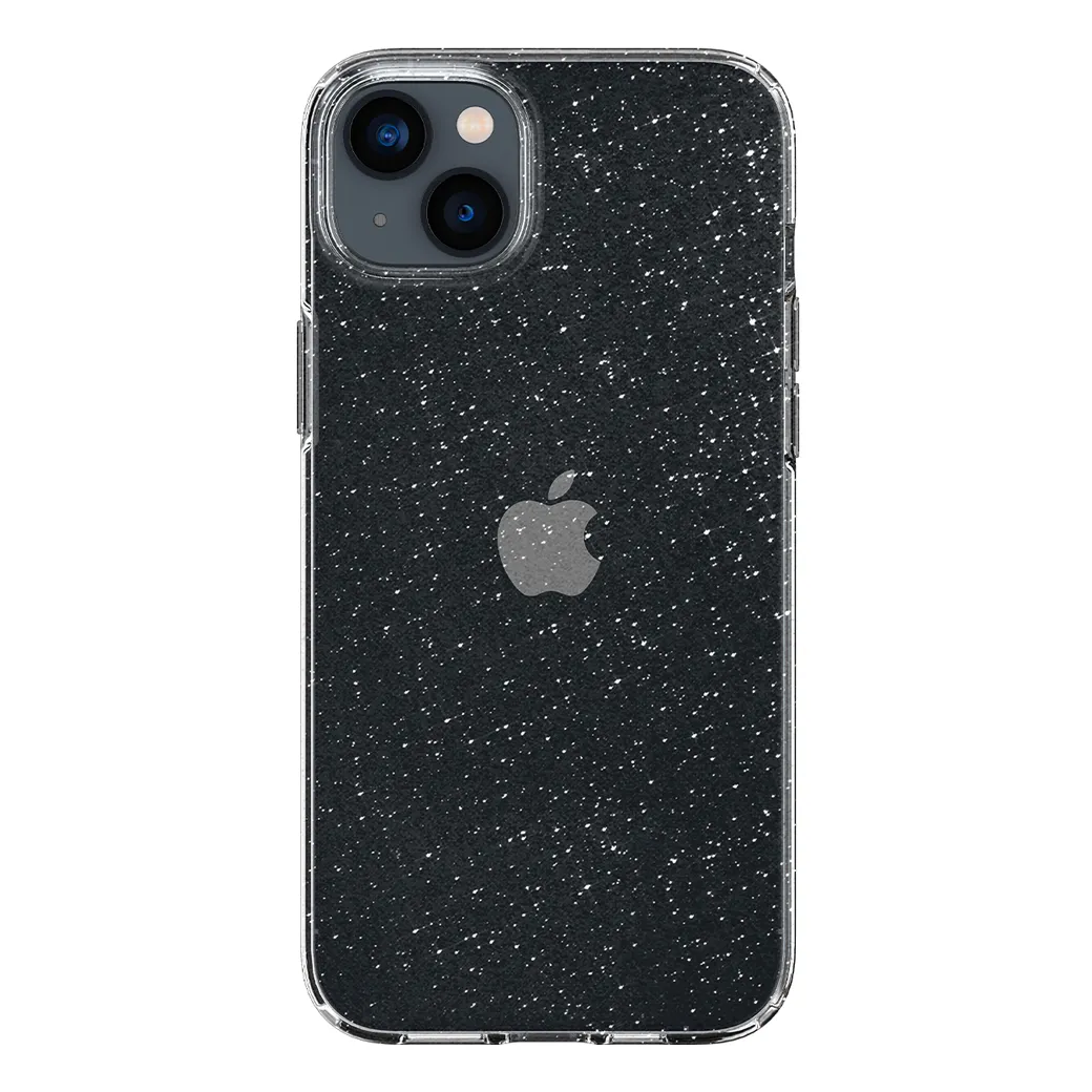 Spigen รุ่น Liquid Crystal Glitter - เคส iPhone 14 Plus - สี Crystal Quartz