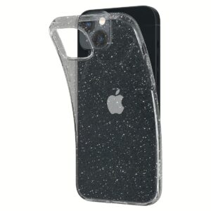 Spigen รุ่น Liquid Crystal Glitter - เคส iPhone 14 Plus - สี Crystal Quartz