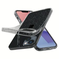 Spigen รุ่น Liquid Crystal Glitter - เคส iPhone 14 Plus - สี Crystal Quartz
