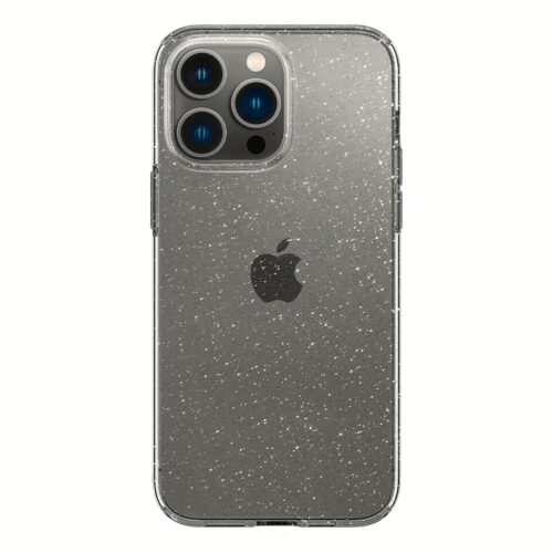 Spigen รุ่น Liquid Crystal Glitter - เคส iPhone 14 Pro Max - สี Crystal Quartz