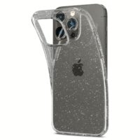 Spigen รุ่น Liquid Crystal Glitter - เคส iPhone 14 Pro Max - สี Crystal Quartz