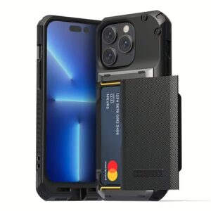 VRS รุ่น Damda Glide Pro - เคส iPhone 14 Pro - สี Black Groove