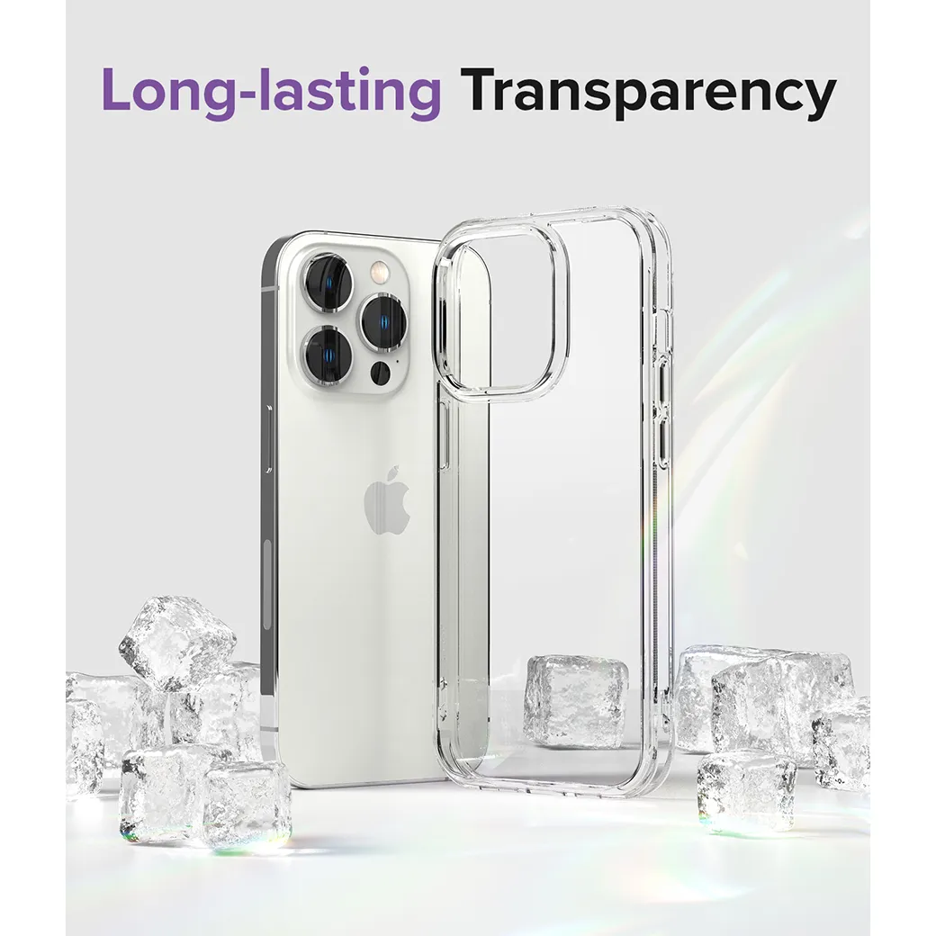 thumbnail image 2 of Ringke Fusion Clear Matte Case For IPhone 14/13/12/11 Series - Shockproof Protective Case 2 of 12