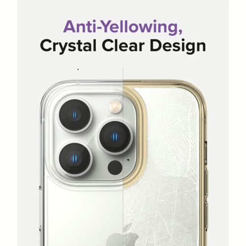 Ringke รุ่น Fusion - เคส iPhone 14 Pro Max - สีใส - Image 9