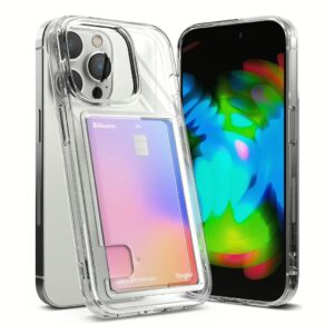 Ringke รุ่น Fusion Card - เคส iPhone 14 Pro Max - สีใส