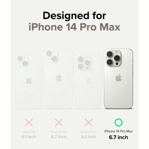 Ringke รุ่น Fusion Card - เคส iPhone 14 Pro Max - สีใส