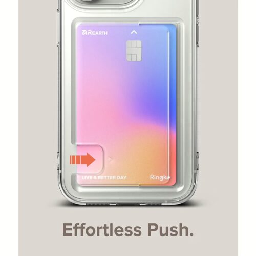 Ringke รุ่น Fusion Card - เคส iPhone 14 Pro Max - สีใส - Image 10