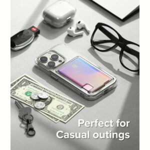 Ringke รุ่น Fusion Card - เคส iPhone 14 Pro Max - สีใส