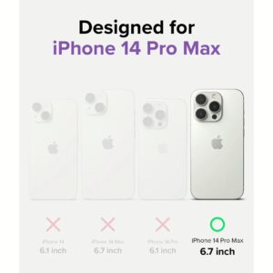 Ringke รุ่น Air - เคส iPhone 14 Pro Max - สี Glitter Clear