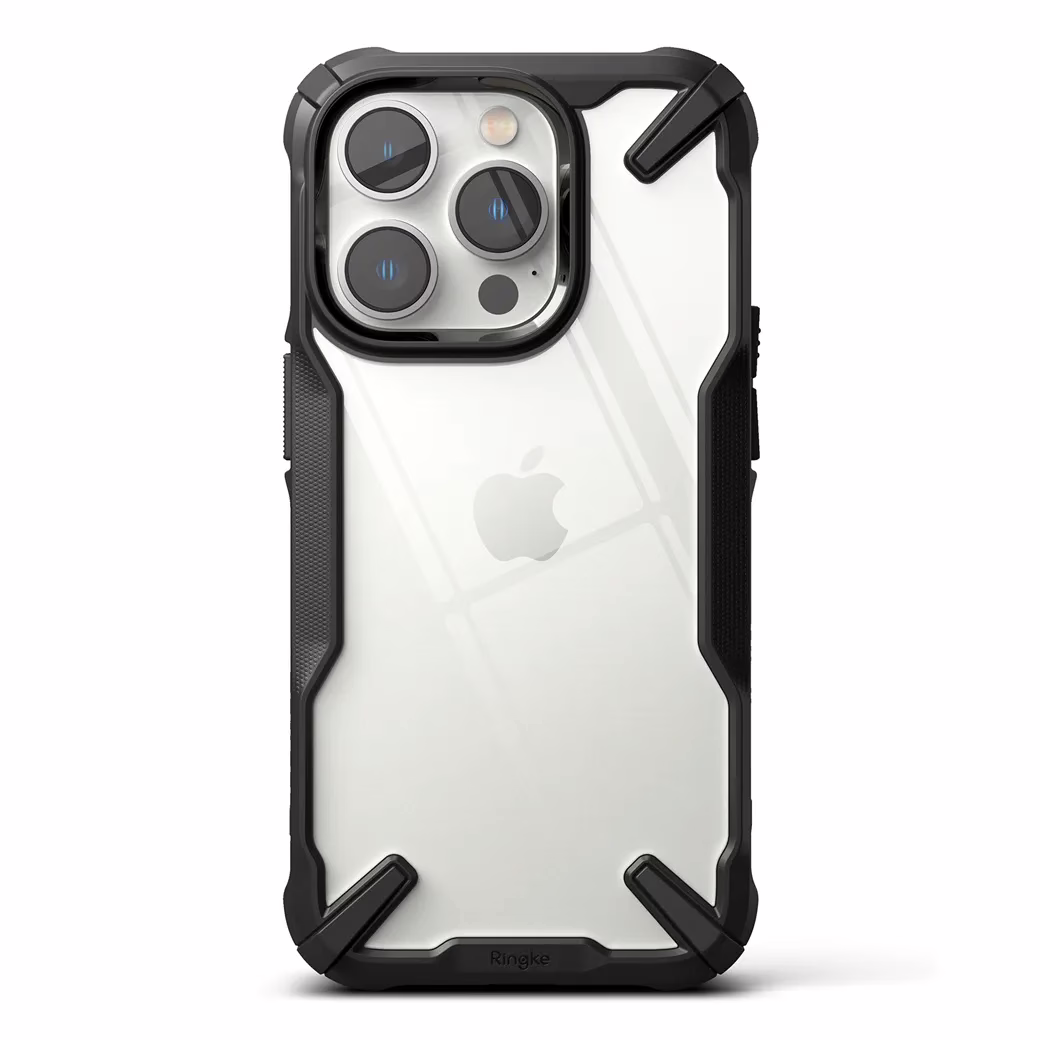 Ringke รุ่น Fusion X - เคส iPhone 14 Pro Max - สีดำ