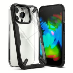 Ringke รุ่น Fusion X - เคส iPhone 14 Pro Max - สีดำ