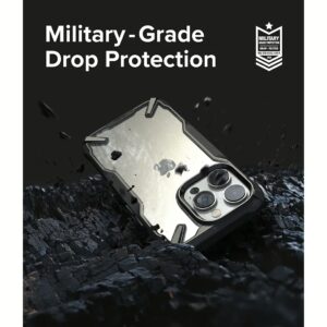 Ringke รุ่น Fusion X - เคส iPhone 14 Pro Max - สีดำ