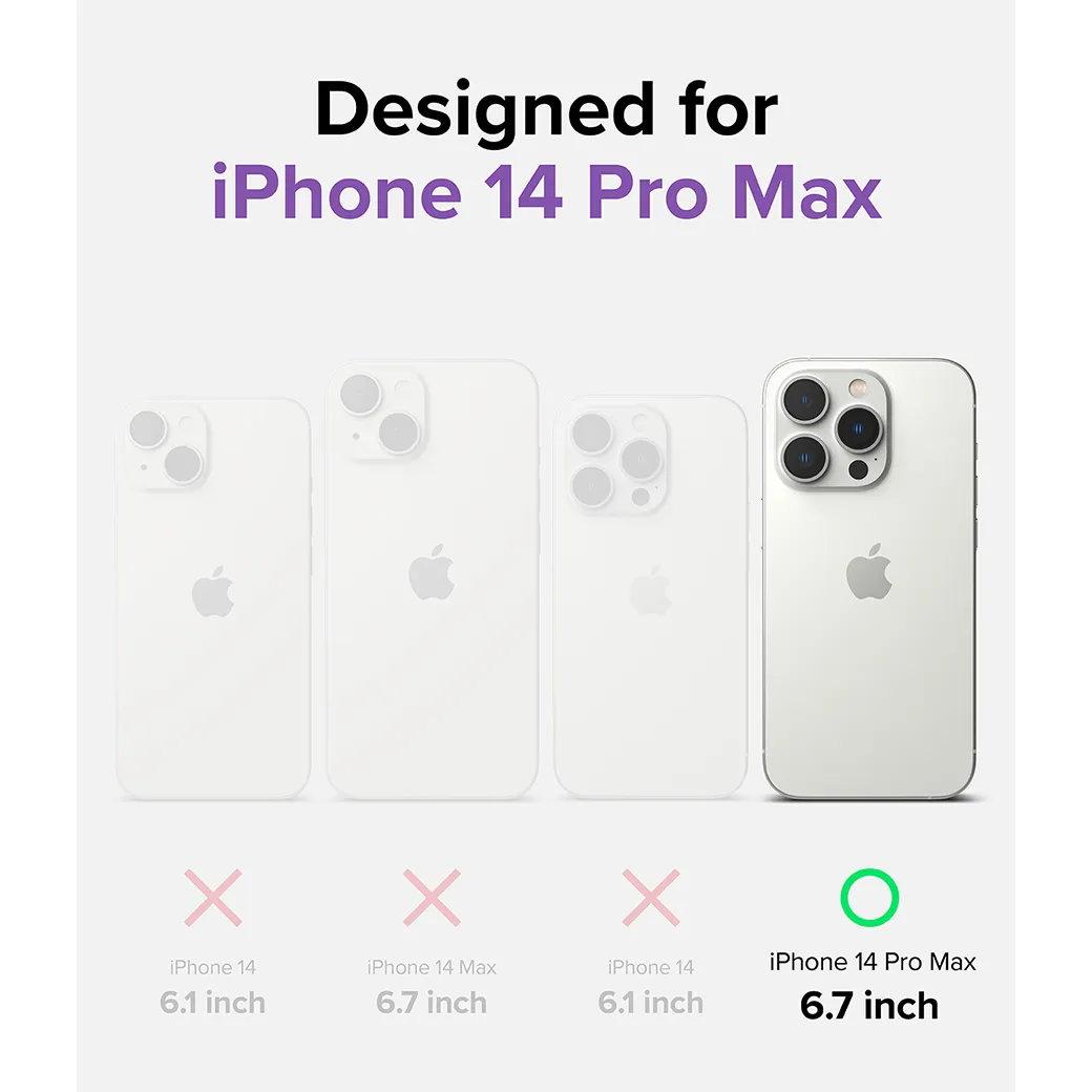 เคส Ringke รุ่น Fusion Bumper - iPhone 14 Pro Max - สีใส