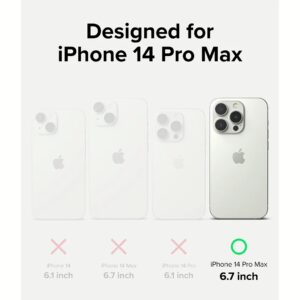 Ringke รุ่น Silicone - เคส iPhone 14 Pro Max - สี Lavender