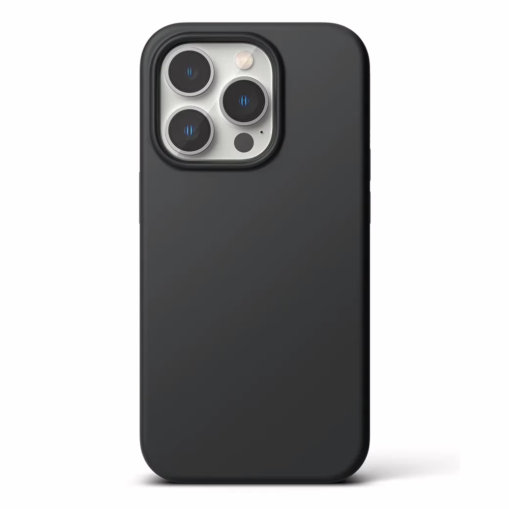 Ringke รุ่น Silicone - เคส iPhone 14 Pro Max - สีดำ