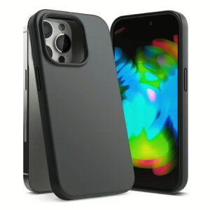 Ringke รุ่น Silicone - เคส iPhone 14 Pro Max - สีดำ