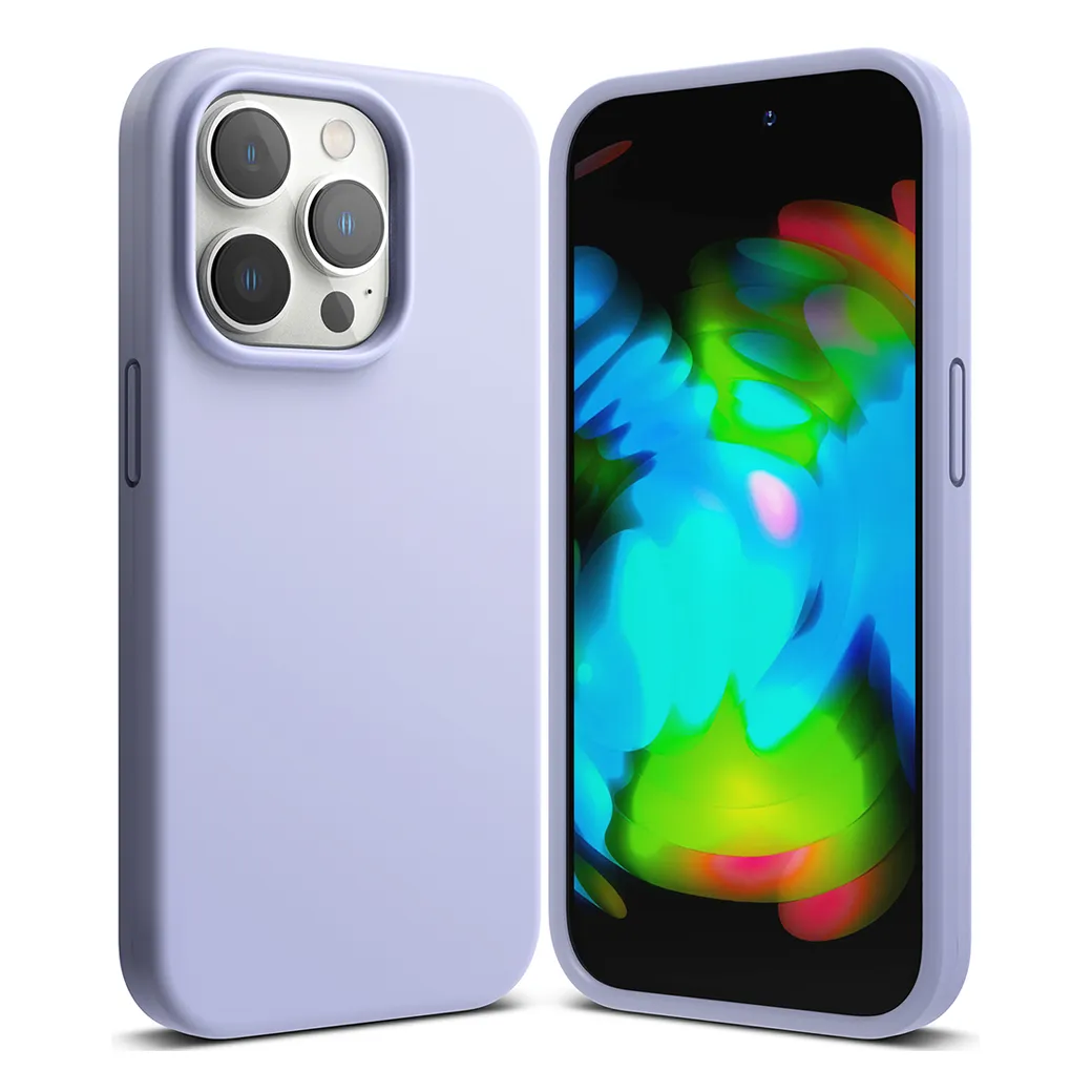 เคส Ringke รุ่น Silicone - iPhone 14 Pro Max - สี Lavender