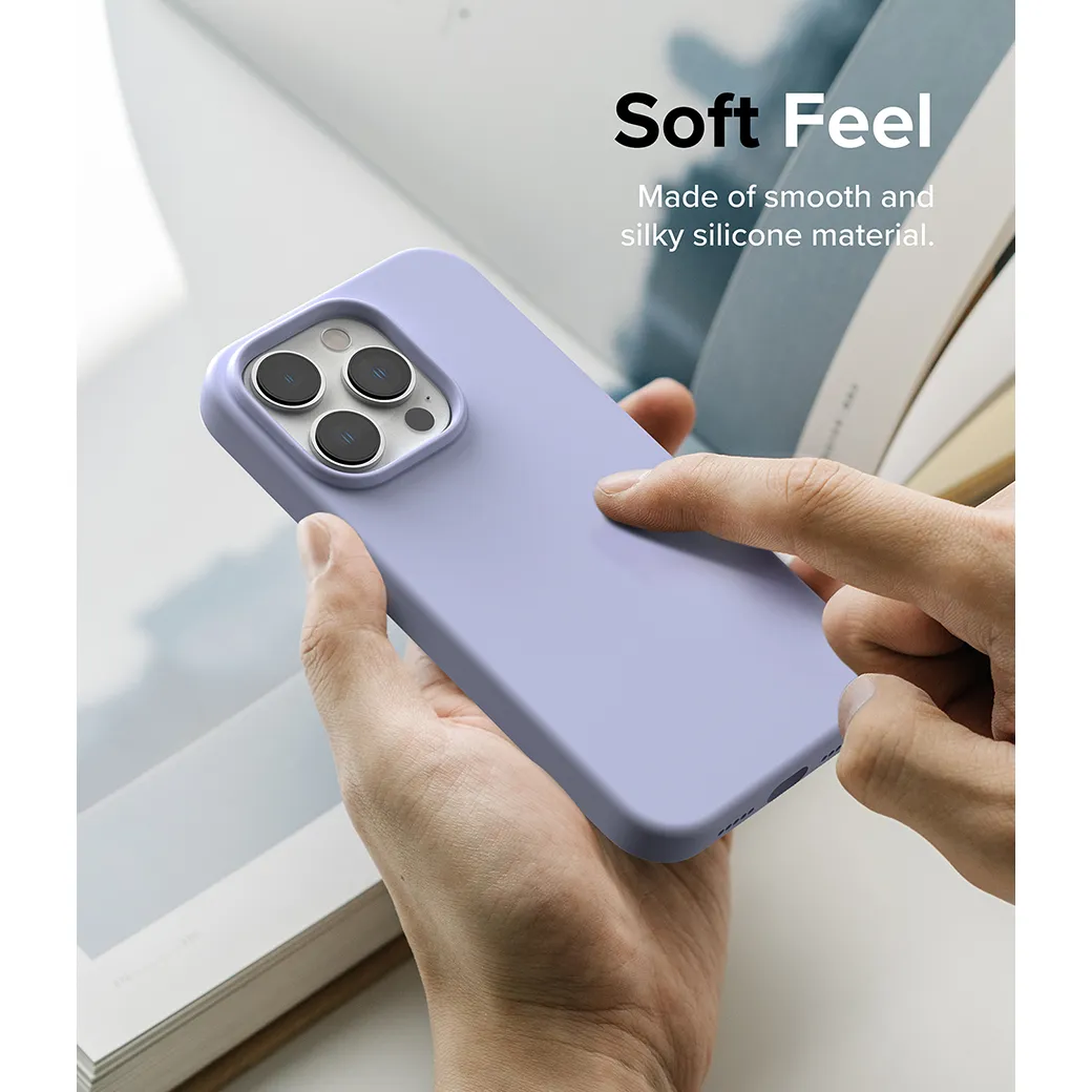 เคส Ringke รุ่น Silicone - iPhone 14 Pro Max - สี Lavender