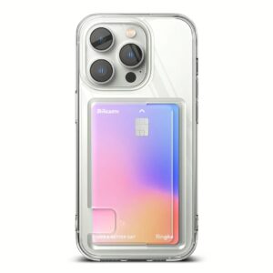 Ringke รุ่น Fusion Card - เคส iPhone 14 Pro - สีใส