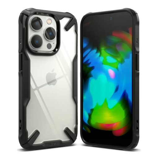 Ringke รุ่น Fusion X - เคส iPhone 14 Pro - สีดำ - Image 2