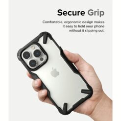 Ringke รุ่น Fusion X - เคส iPhone 14 Pro - สีดำ