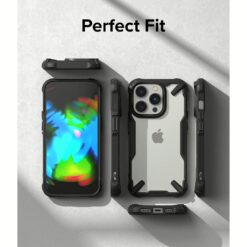 Ringke รุ่น Fusion X - เคส iPhone 14 Pro - สีดำ