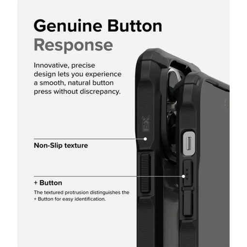 Ringke รุ่น Fusion X - เคส iPhone 14 Pro - สีดำ - Image 9