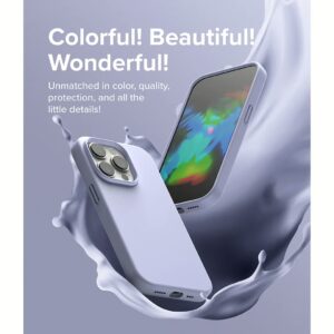 Ringke รุ่น Silicone - เคส iPhone 14 Pro - สี Lavender