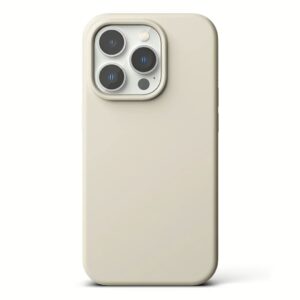 Ringke รุ่น Silicone - เคส iPhone 14 Pro - สี Stone