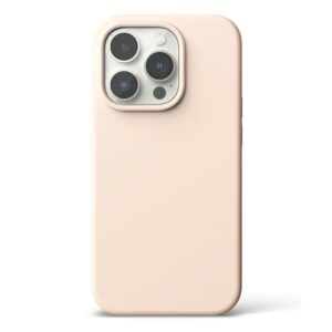 Ringke รุ่น Silicone - เคส iPhone 14 Pro - สี Pink Sand