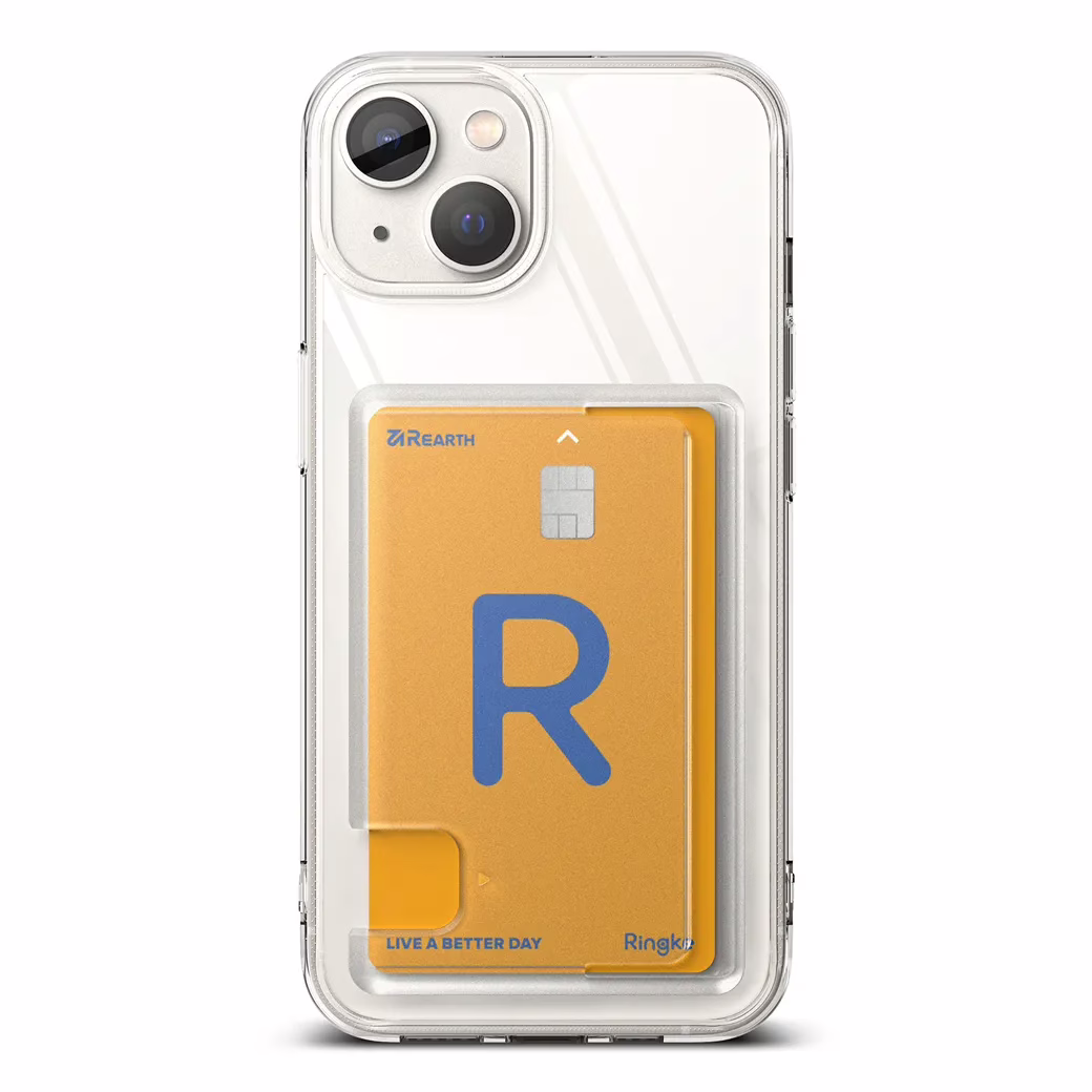 Ringke รุ่น Fusion Card - เคส iPhone 14 Plus - สีใส