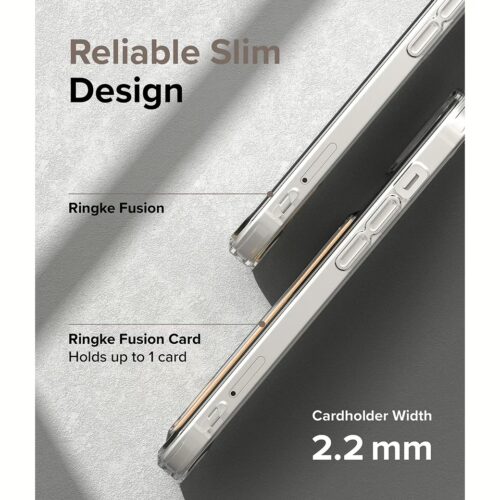 Ringke รุ่น Fusion Card - เคส iPhone 14 Plus - สีใส - Image 6