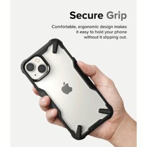 Ringke รุ่น Fusion X - เคส iPhone 14 Plus - สีดำ 12 Ringke รุ่น Fusion X - เคส iPhone 14 Plus - สีดำ