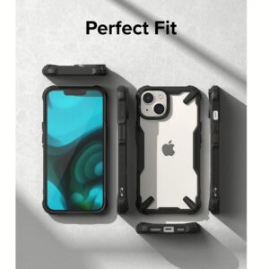 Ringke รุ่น Fusion X - เคส iPhone 14 Plus - สีดำ 14 Ringke รุ่น Fusion X - เคส iPhone 14 Plus - สีดำ