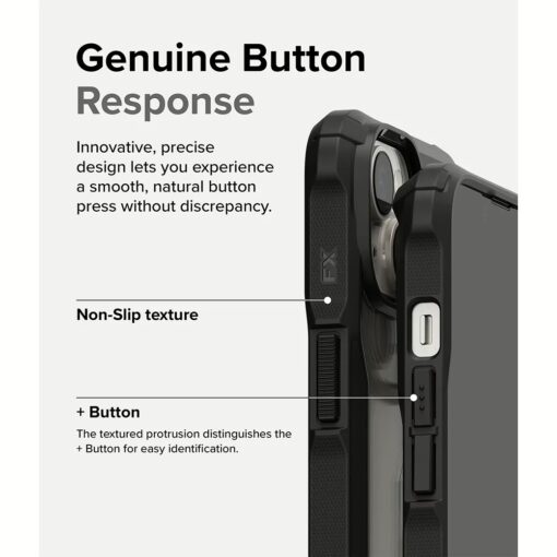 Ringke รุ่น Fusion X - เคส iPhone 14 Plus - สีดำ - Image 8
