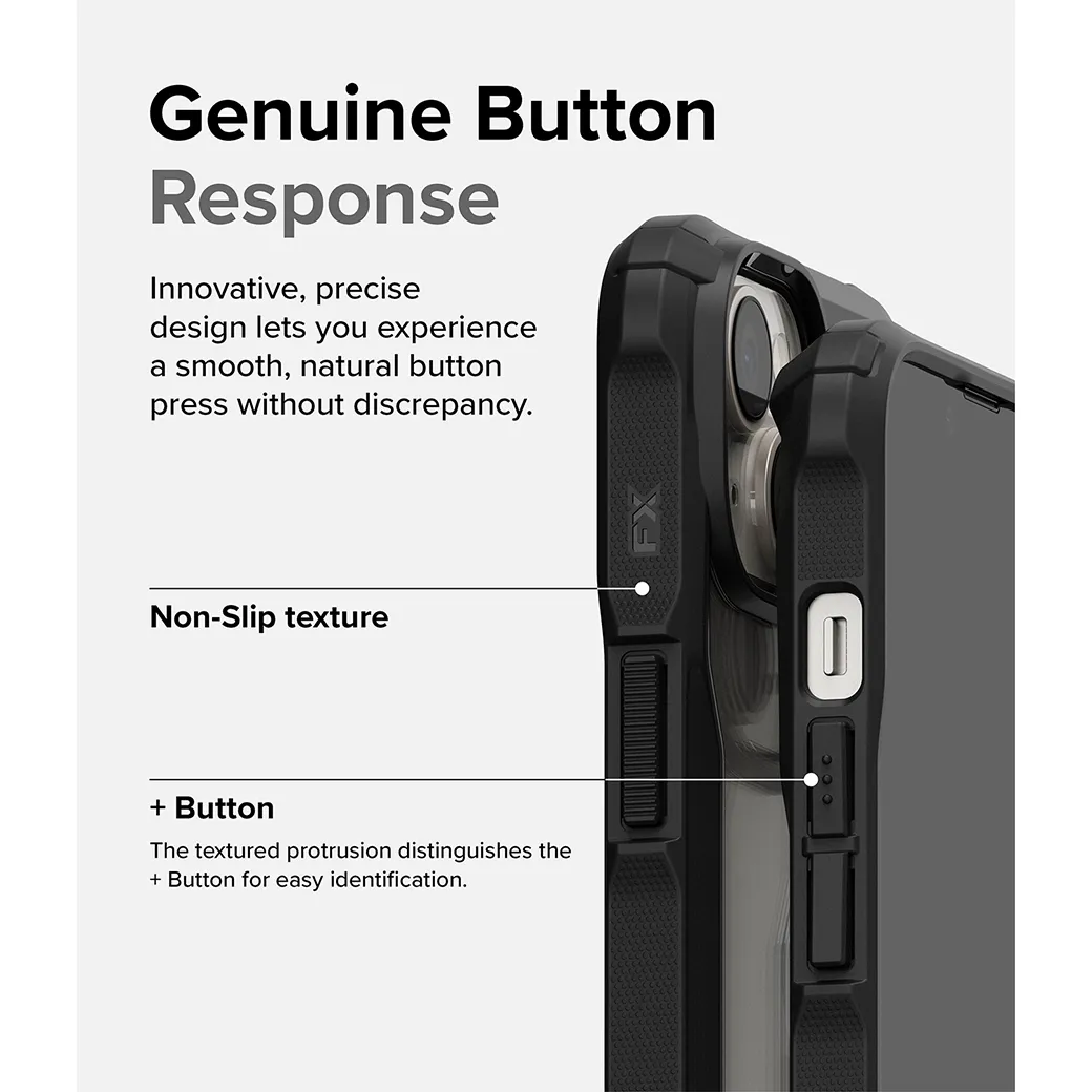 เคส Ringke รุ่น Fusion X - iPhone 14 Plus - สีดำ