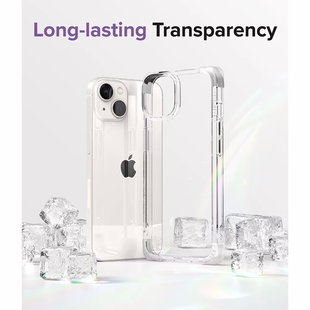 Ringke รุ่น Fusion Bumper - เคส iPhone 14 Plus - สีใส