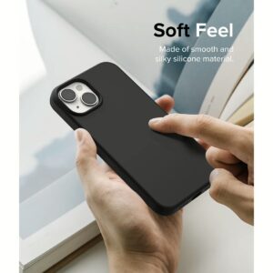 Ringke รุ่น Silicone - เคส iPhone 14 Plus - สีดำ