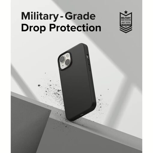 Ringke รุ่น Silicone - เคส iPhone 14 Plus - สีดำ - Image 8
