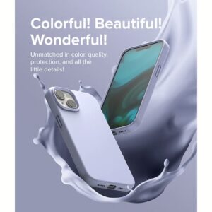 Ringke รุ่น Silicone - เคส iPhone 14 Plus - สี Lavender
