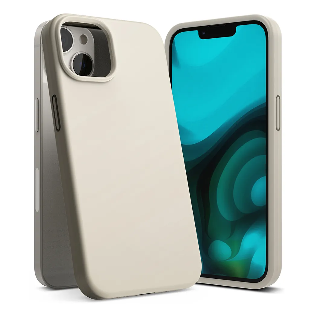 เคส Ringke รุ่น Silicone - iPhone 14 Plus - สี Stone