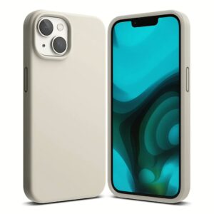 Ringke รุ่น Silicone - เคส iPhone 14 Plus - สี Stone