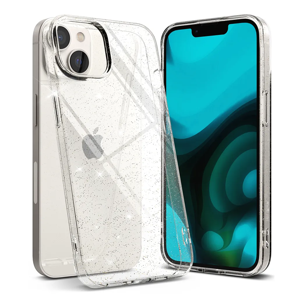 เคส Ringke รุ่น Air - iPhone 14 - สี Glitter Clear